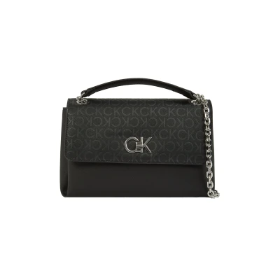 Abbildung von Calvin Klein Handtasche, Damen, Größe: One Size, Black monogram