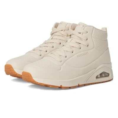 Abbildung von Skechers UNO Sneaker high, Damen, Größe: 37, Ecru Schuhe