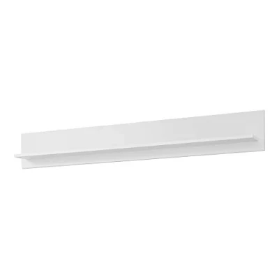 Abbildung von trendteam Wandregal, Bücherregal Hängeregal Wandboard Möbel Weiß Dekor 139x21x18cm