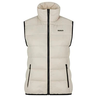 Abbildung von HUGO Damen Fandicia 1 Jacket, Light Beige271, xx_l