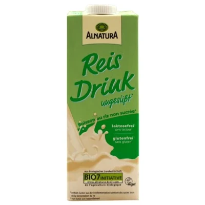 Abbildung von Alnatura Bio Reis Drink ungesüßt vegan, 8er Pack (8 x 1 l)
