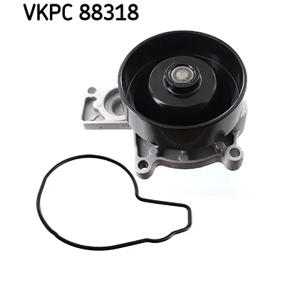 Abbildung von SKF VKPC 88318 Wasserpumpe mit Dichtungen Kunststoff für Keilrippenriementrieb MINI: Schrägheck