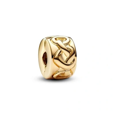 Abbildung von Pandora Charm Einhänger Moments geknotete Herzen Clip 768035C00