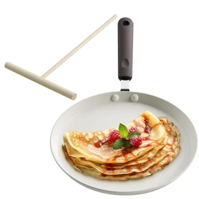 Abbildung von Navaris Crêpepfanne Crêpespfanne Pfannkuchenpfanne Palatschinkenpfanne Ø26cm Pfanne