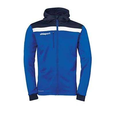 Abbildung von uhlsport Sweatjacke, Größe: Medium, Azurblau/marine/weiß