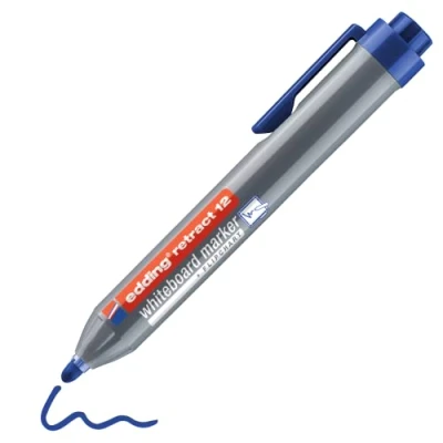 Abbildung von edding retract 12 Whiteboard Marker 1.5 3.0 mm Blau