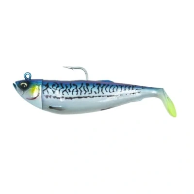 Abbildung von Savage Gear Cutbait Herring Kit S Shad Blue Mackerel 20cm (270g) Gummifisch