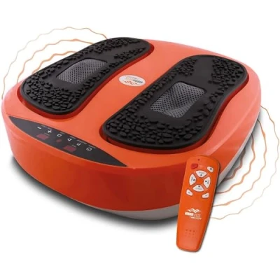 Abbildung von MediaShop Vibrationsplatte &quot;VibroLegs&quot;, 30 W, 10 Intensitätsstufen, (3 tlg., mit Trainingsplan)