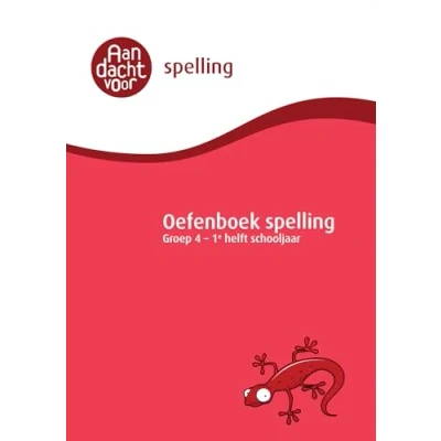 Abbildung von Spelling Groep 4 Oefenboek 1e helft schooljaar: Afgestemd op de Cito toets / IEP Midden (M4) (Oefenboek Spelling)
