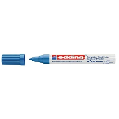 Abbildung von Edding 4040 Mattlackmarker 1 2mm Blau