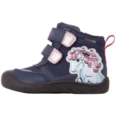 Abbildung von Kappa Snowboot/Winterstiefel für Kinder, Größe: 23, Navy/pink Schuhe