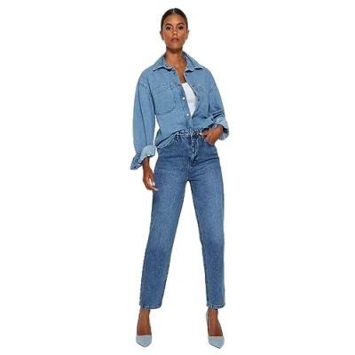 Abbildung von Trendyol 7/8 Jeans (1 tlg) Plain/ohne Details