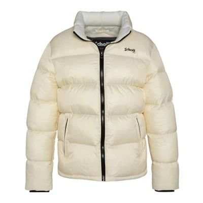 Abbildung von Schott NYC Herren Idaho Jacke, Off White, XXL