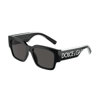 Abbildung von Dolce&amp;Gabbana Unisex Sonnenbrille für Kinder, Größe: 49, Black
