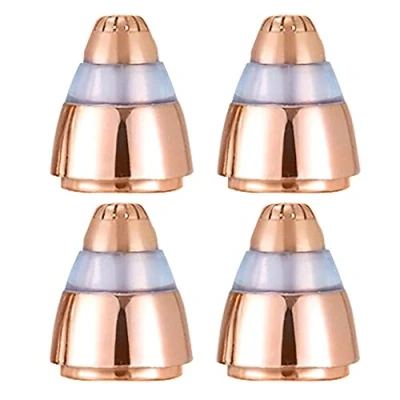 Abbildung von 4 Pack Haarentferner Brauen Ersatz für Kopf Bester Augenbrauentrimmer Damen Schmerzloser F Trimmer Ersatzkopf