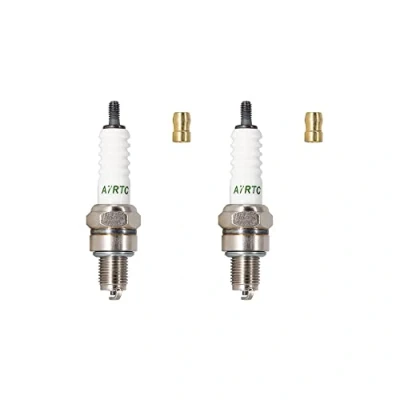 Abbildung von TORCH 2 stk A7RTC Zündkerze Ersetzen für NGK 4549 CR7HSA 4629/C7HSA, 4008/U22FSR U 5383/IUF22, UR3AS Zündkerze, Z9Y Copper Plus 808, OEM