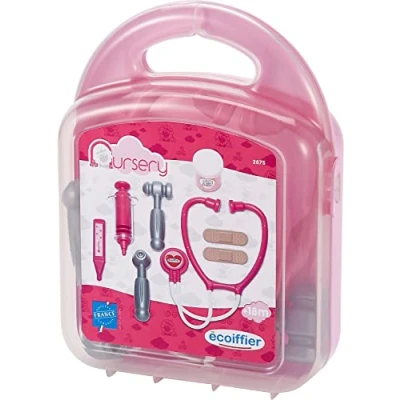 Abbildung von ECOIFFIER 2875 Puppen Doktorkoffer Rosa Kinderwerkzeug Spiel