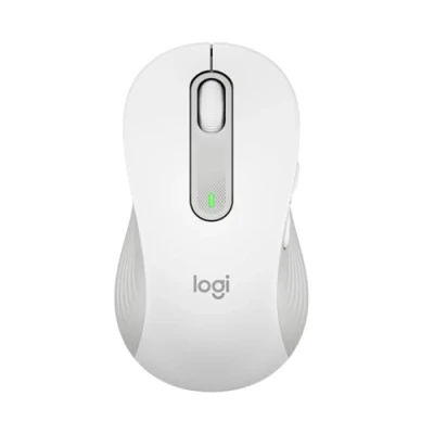 Abbildung von Logitech Signature M650 L for Business kabellose Maus, für große Hände, Logi Bolt, Bluetooth, SmartWheel, Linkshänder weiß [Bulk]