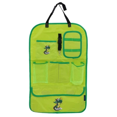 Abbildung von Petex 44150122 Rücksitzorganiser, Ca. 41 x 64 cm, mit Logo, Pink