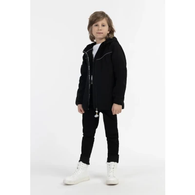 Abbildung von SCHMUDDELWEDDA Funktionsjacke 146 / Schwarz 65% Polyester 35% Viskose