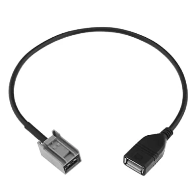 Abbildung von ECSiNG USB Adapter Kabel Ersatz Kompatibel mit Honda CIVIC/JAZZ/CR V/CRZ/Costa/Account/Odyssey/Crosstour/Insight/Legend AUX
