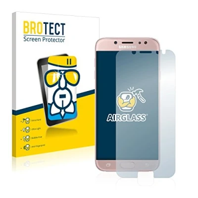 Abbildung von BROTECT Schutzglas für Samsung Galaxy J7 / Pro (2017) Schutzfolie Panzer Folie Glas [Extrem Kratzfest 9H, Anti Fingerprint, Ultra Transparent]