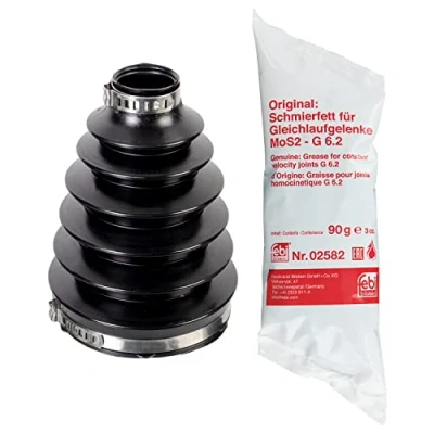 Abbildung von FEBI BILSTEIN 176110 Achsmanschette radseitig, Vorderachse thermoplastische Polyester Elastomere FORD: KUGA 2, 1