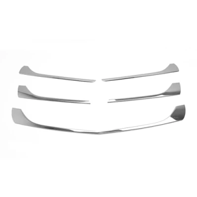Abbildung von OMAC Kühlergrill Leisten Grillleisten kompatibel mit Mercedes Vito W447 2014 2020 Chrom 5X