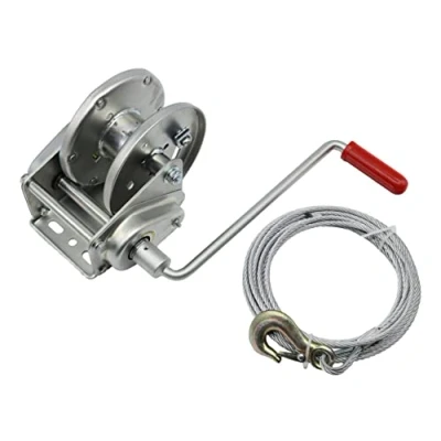 Abbildung von trailer parts4u Alko Seilwinde Typ 900 Compact Anhänger Handwinde Handseilwinde mit Seil + Haken 900kg kg 1210654