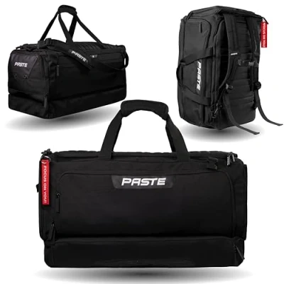 Abbildung von PASTE® Sporttasche ALL IN PRO 63L mit Rucksackfunktion. Schuhfach &amp; Nassfach