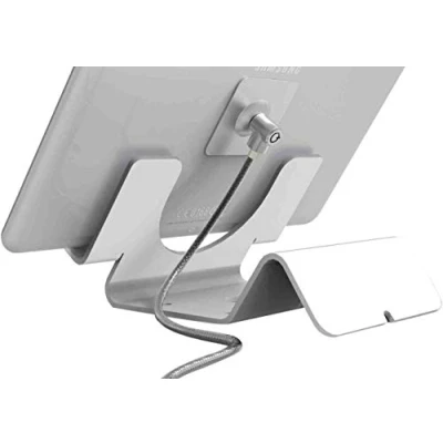 Abbildung von Maclocks diebstahlsichere Tablethalterung mit Kabel weiß CL12UTHWB