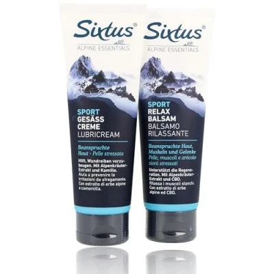 Abbildung von Sixtus Sport RELAX BALSAM 125 ml &amp; GESÄSS CREME im Set
