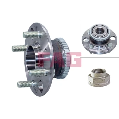 Abbildung von FAG 713 6171 10 Radlagersatz Foto entspricht Lieferumfang 135,80 HONDA: Civic 6 Hatchback, CRX 3, V Hatchback