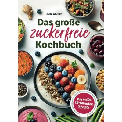 Abbildung von Das große zuckerfreie Kochbuch: Die besten 15 Minuten Rezepte Schnelle, günstige und gesunde Gerichte für eine Ernährung im Alltag