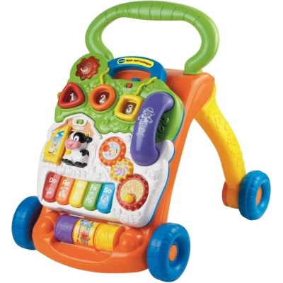 Abbildung von Vtech® Lauflernwagen VTechBaby, Spiel und Laufwagen, mit 11 Kindermelodien