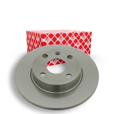 Abbildung von FEBI BILSTEIN 23553 Bremsscheibe Hinterachse 240 10 4 100 voll beschichtet OPEL: Corsa C Schrägheck, Tigra Twintop, Combo Kasten / Kombi