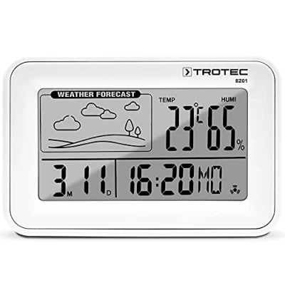Abbildung von TROTEC Wecker Digital mit Wetterstation BZ01