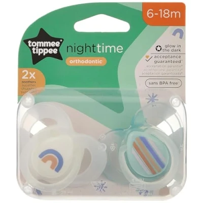 Abbildung von Beruhigungssauger 6 18m Nacht Tommee Tippee