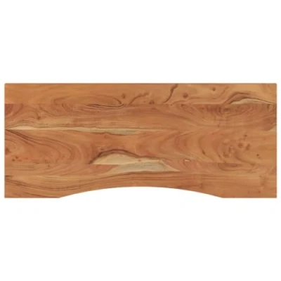 Abbildung von vidaXL Schreibtischplatte, Tischplatte Arbeitsplatte Rechteckig, Platte für Schreibtisch Esstisch, Holzplatte Bürotischplatte, 120x50x2,5cm Massivholz Akazie