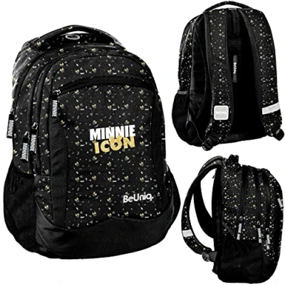Abbildung von PASO DM22JJ 2808, Schulrucksack BeUniq MINNIE GOLD, Multicolor
