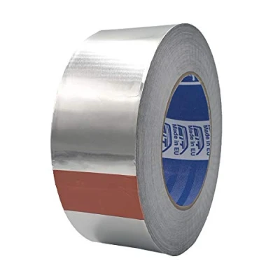 Abbildung von ACIT Aluminium Klebeband 50m x 50mm, Hitzebeständiges, Rolle Wasserdichtes Alu Klebeband, für Reparaturen von metallischen Oberflächen