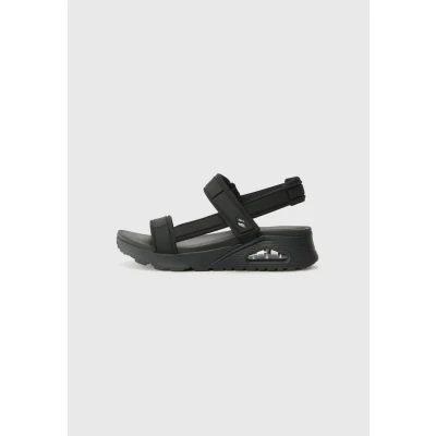 Abbildung von Skechers UNO Plateausandalette, Damen, Größe: 41, Black Schuhe