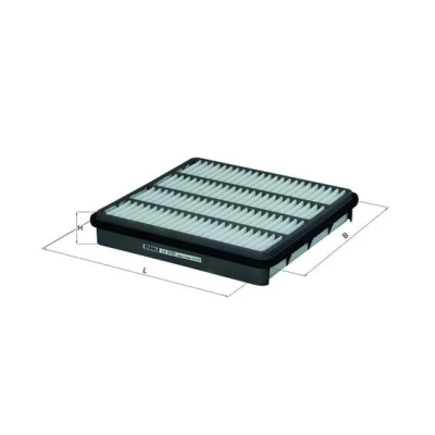 Abbildung von MAHLE LX 2750 Luftfiltereinsatz