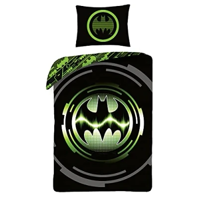 Abbildung von Halantex Baumwolle Bettwäsche 140x200 cm + 70x90 Batman
