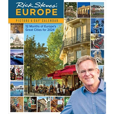 Abbildung von Rick Steves’ Europe Picture A Day Wall Calendar 2024: 12 months of Europe&#039;s Great Cities for 2024