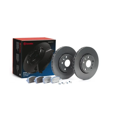 Abbildung von BREMBO KT 08 032 Bremsscheiben und beläge RENAULT: Kangoo II Express