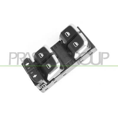 Abbildung von PRASCO AD038WS04 Schalter, Fensterheber vorne links AUDI: A6 C7 Avant, Limousine