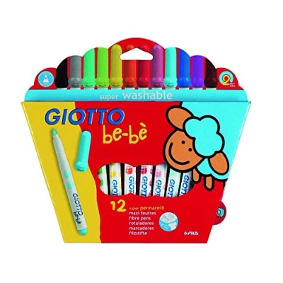 Abbildung von Giotto 4667 00 be Fasermaler, 12 er Etui, farbig sortiert