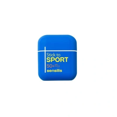 Abbildung von Sensilis Sport Stick SPF50, Sonnenschutz Stift, schützt die Haut vor UVB und UVA Strahlen, verhindert Alterung, unsichtbares Finish, präzise Anwendung, alle Hauttypen 10 g
