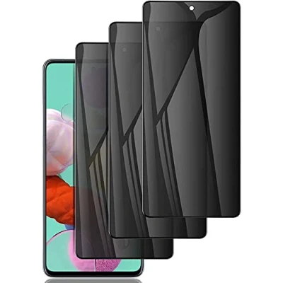 Abbildung von für Samsung Galaxy A53 5G Sichtschutz Panzerglasfolie, [3 Stück] Anti Spy Displayschutzfolie,Privatsphäre Schutzfolie 9H Härte Gehärtetes Glas Folie Blasenfrei Blickschutzfolie